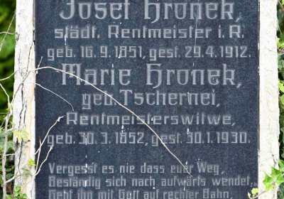 Městský hřbitov Bílina, Omnium, 2018